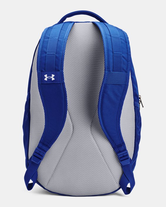 UA Hustle 5.0 Backpack, Blue, pdpMainDesktop image number 2
